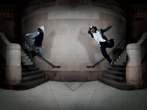 Photograph Thomas Chadwick Falling on One Eyeland